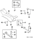 Viga de suspensão traseira (plataforma veicular) Hyundai Sonata EU4