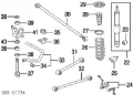 Bucha de estabilizador traseiro Toyota Land Cruiser J10