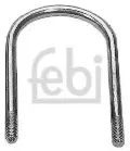 Braçadeira de fixação da bucha de estabilizador dianteiro Mercedes Bus 207-310 601