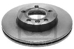 Disco do freio dianteiro TD142 Dafmi