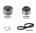 Correia do mecanismo de distribuição de gás, kit Nissan Micra K11