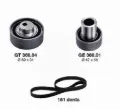 Correia do mecanismo de distribuição de gás, kit Nissan Sunny N13