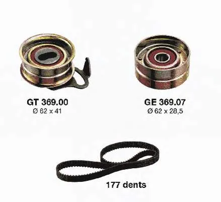 Correia do mecanismo de distribuição de gás, kit 530026910 LUK