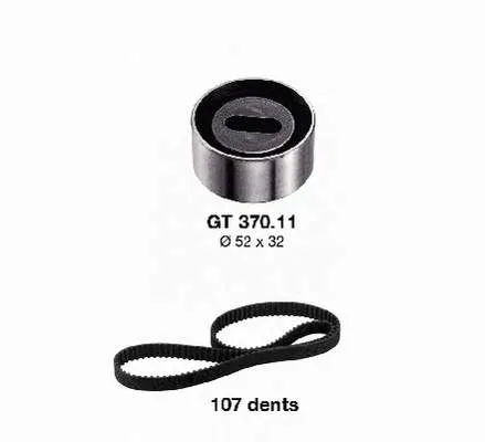 Correia do mecanismo de distribuição de gás, kit Mazda 323 BG