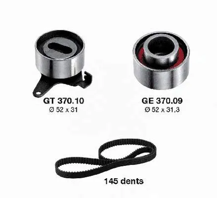 Correia do mecanismo de distribuição de gás, kit 530027510 LUK