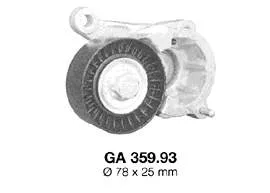 Reguladora de tensão da correia de transmissão 5751F8 Peugeot/Citroen