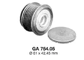 Polia do gerador 1126601539 Bosch