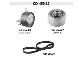 Correia do mecanismo de distribuição de gás, kit 530023610 LUK
