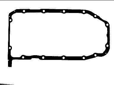 Vedante superior de panela de cárter do motor N80002D Korea (oem)