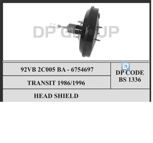 Reforçador dos freios a vácuo BS1336 DP Group