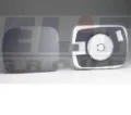 Elemento espelhado do espelho de retrovisão esquerdo Ford Maverick UDS, UNS
