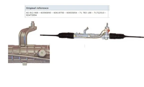 Cremalheira da direção 60616554 Fiat/Alfa/Lancia