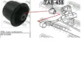 Bloco silencioso de viga traseira (de plataforma veicular) Toyota Yaris SP90