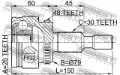 Junta homocinética externa dianteira Mercedes ML/GLE W163