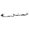 Silenciador, parte central Citroen Jumpy BS, BT, BY, BZ