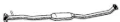 Silenciador, parte central Suzuki Ignis FH