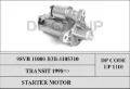 Motor de arranco Ford Transit E