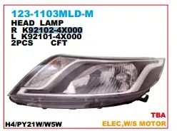 Luz esquerda 921014X000 Hyundai/Kia