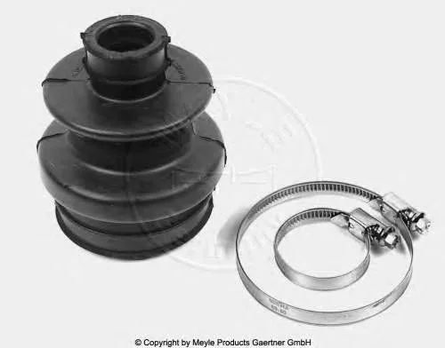 Bota de proteção externa de junta homocinética do semieixo traseiro 303006 GKN-Spidan