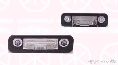 Lanterna da luz de fundo de matrícula traseira 01728900 Depo/Loro/Abakus