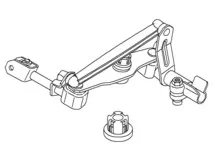 Consola de ligação da Caixa de Mudança 93176772 General Motors