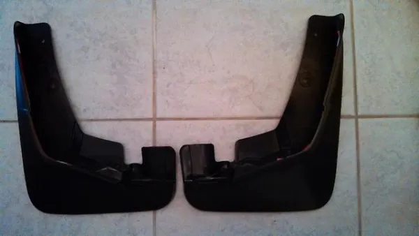 Protetores de lama traseiros, kit Mitsubishi Outlander II XL