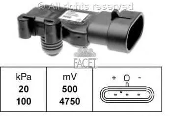 Sensor de pressão no coletor de admissão, MAP Q2120875 Q-fix