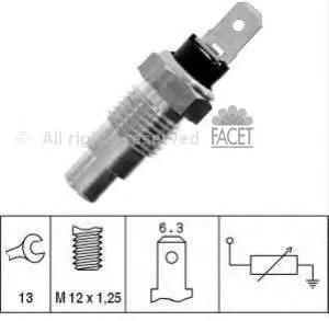 Sensor de temperatura do fluido de esfriamento KW5N Sankei