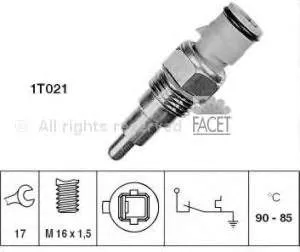 Sensor de temperatura do fluido de esfriamento (de ativação de ventilador do radiador) Toyota Carina 2 T15