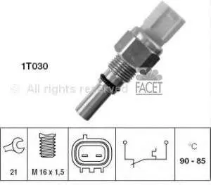 Sensor de temperatura do fluido de esfriamento (de ativação de ventilador do radiador) E504022 Sato Tech