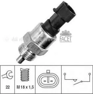 Sensor de ativação das luzes de marcha à ré 55203408 Fiat/Alfa/Lancia