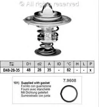 A140482 Tama Termostato