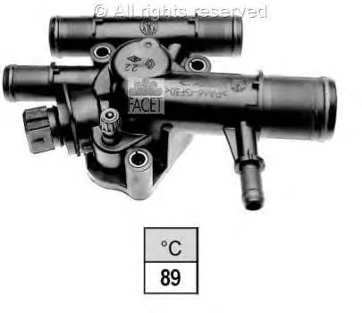 Caixa do termostato D2R002TT Thermotec