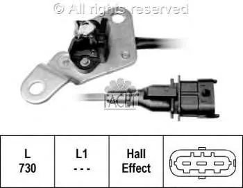 CS0358 Vernet Sensor de posição da árvore distribuidora