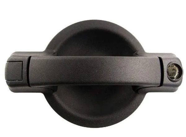 Maçaneta externa direita da porta lateral (deslizante) 735363993 Fiat/Alfa/Lancia