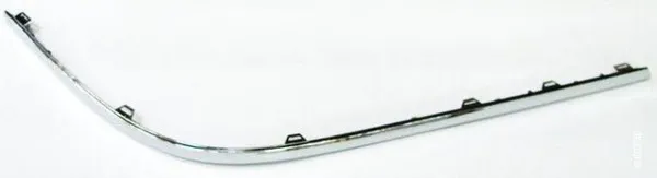 Moldura esquerda do pára-choque traseiro 3C5807459A2ZZ VAG