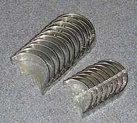 Folhas inseridas principais de cambota, kit, 1ª reparação ( + 0,25) M715A025 Taiho