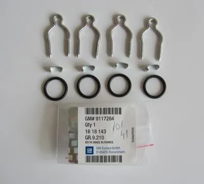 Vedante anular de tubo do radiador de forno 9117284 General Motors
