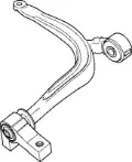 Braço oscilante inferior esquerdo de suspensão dianteira Citroen C5 DC