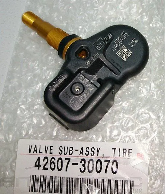 Sensor de pressão de ar nos pneus 6798872 BMW