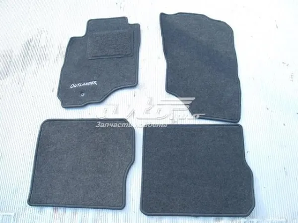 Tapetes dianteiros + traseiros, kit MZ312828 Mitsubishi