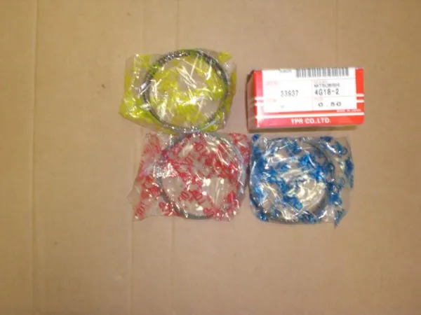 Kit de anéis de pistão de motor, 2ª reparação ( + 0,50) 33937050 TPR