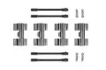 Kit de molas de fixação de sapatas de disco dianteiras Ford Transit V