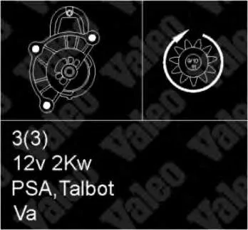 Motor de arranco 5802M3 Suzuki