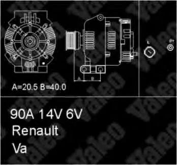 Gerador AX1058 Starline