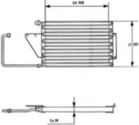Radiador de aparelho de ar condicionado Citroen AX ZA