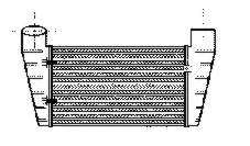 Radiador de intercooler 817625 VALEO