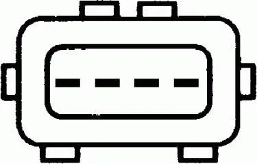 Sensor de fluxo (consumo) de ar, medidor de consumo M.A.F. - (Mass Airflow) 40030012 Profit