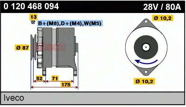 Gerador 437594 VALEO