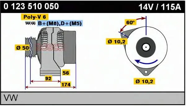 Gerador A0173 AS/Auto Storm